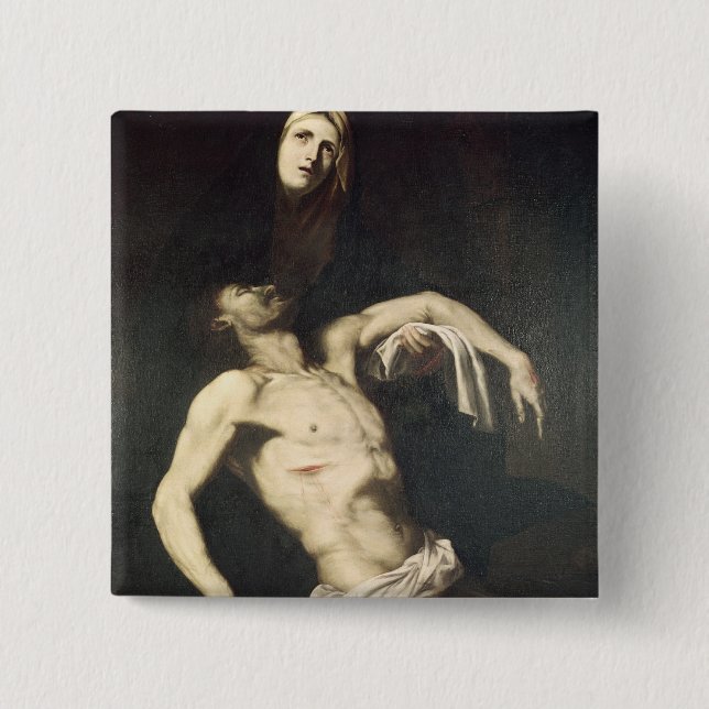 Descent from the Cross Pinback Button (Front)