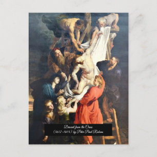 Descent from the Cross Postcard
