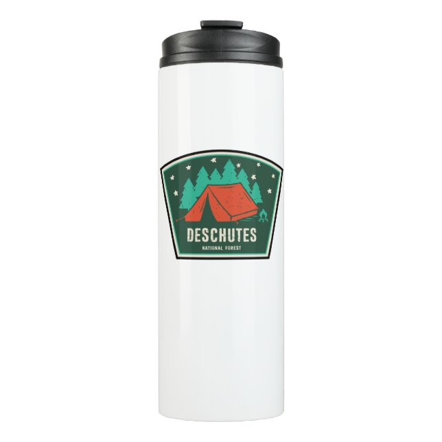 Deschutes National Forest Camping Thermal Tumbler (Front)