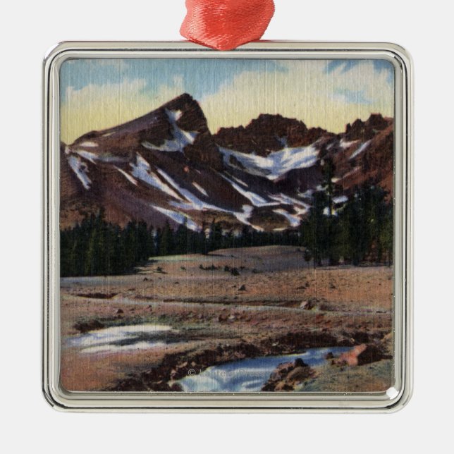 Deschutes National Forest, OR Metal Ornament (Front)
