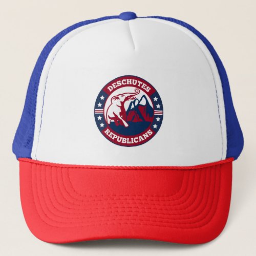 Deschutes Republicans 2023 NEW Logo Trucker Hat