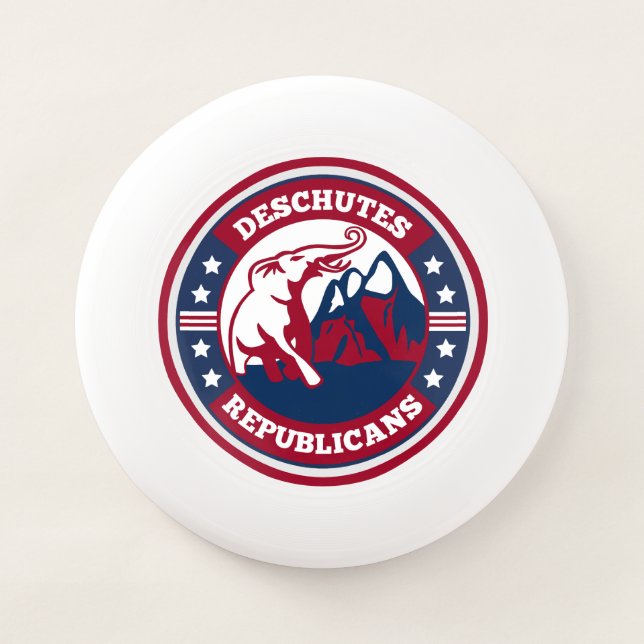 Deschutes Republicans Wham-0 Frisbee Disc (Front)