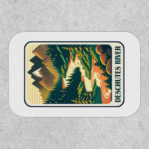 Deschutes River Oregon Colors Patch