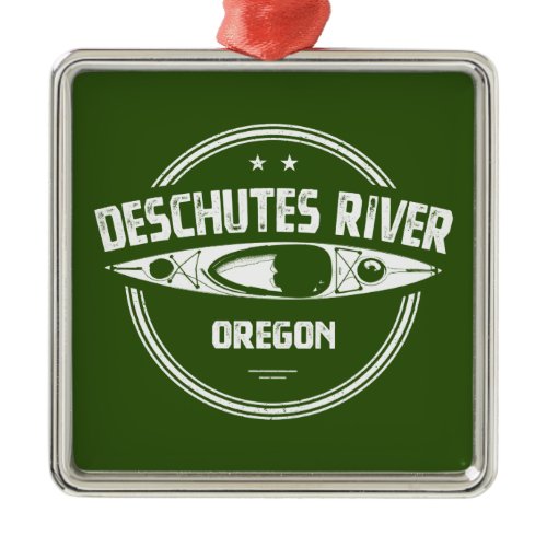Deschutes River, Oregon Metal Ornament