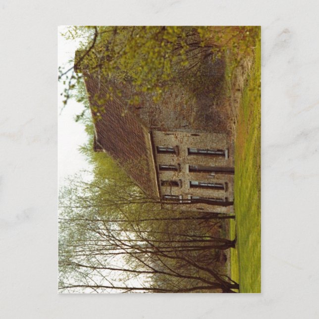 Description Cuesmes (Belgique), la maison Van Gogh Postcard (Front)