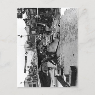 Description Damage to Fourth Avenue, en:Anchorage, Postcard