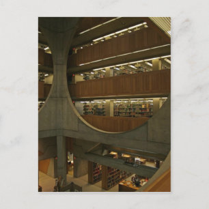 Description Exeter Library. Exeter, New Hampshire Postcard