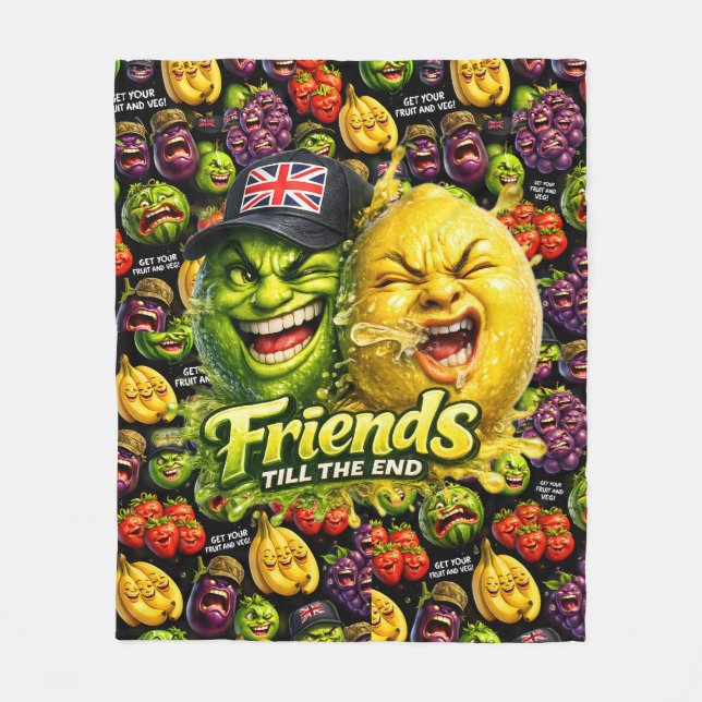 Description Fleece Blanket (Front)