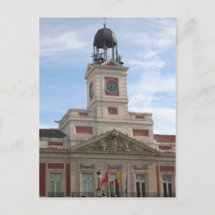 Description Madrid Spain, Puerto del Sol originall Postcard