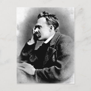 Description Portrait of Friedrich Nietzsche, 1882; Postcard
