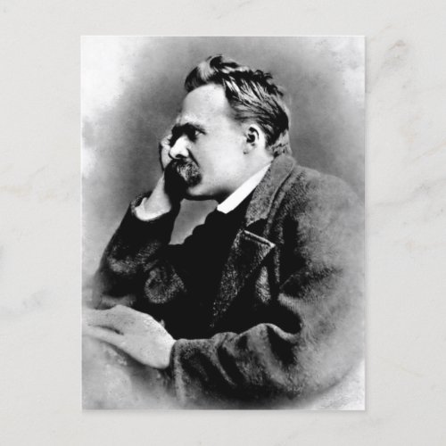 Description Portrait of Friedrich Nietzsche 1882 Postcard