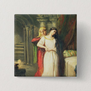 Desdemona Retiring to her Bed, 1849 Button
