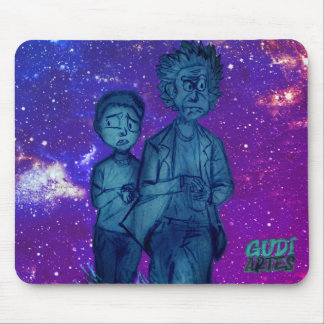 Desenho do R&M feito á mão. GudiArtes Mouse Pad