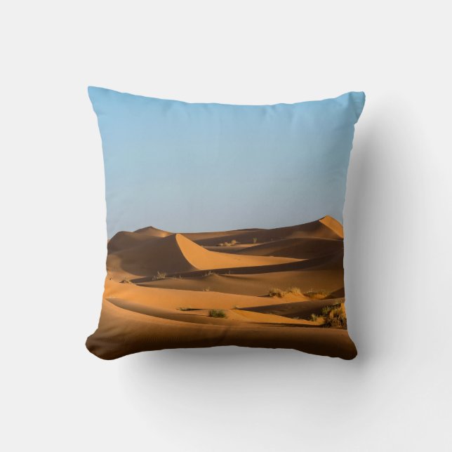 DESERT 3D WALLPAPER THROW PILLOW (Front)