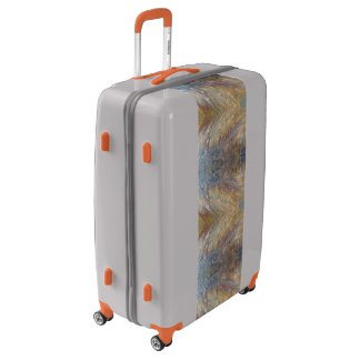 Desert Acrylic Pour Inspired Luggage