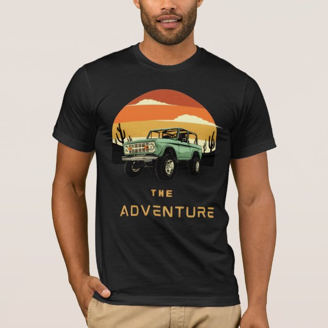 Desert Adventure Men T-Shirt (Front)