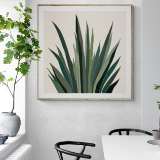 Desert Agave Poster and Downloadable Print