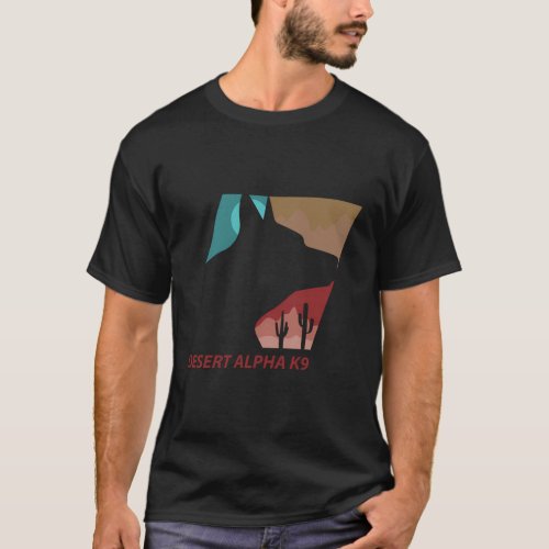 Desert Alpha K9 T_Shirt