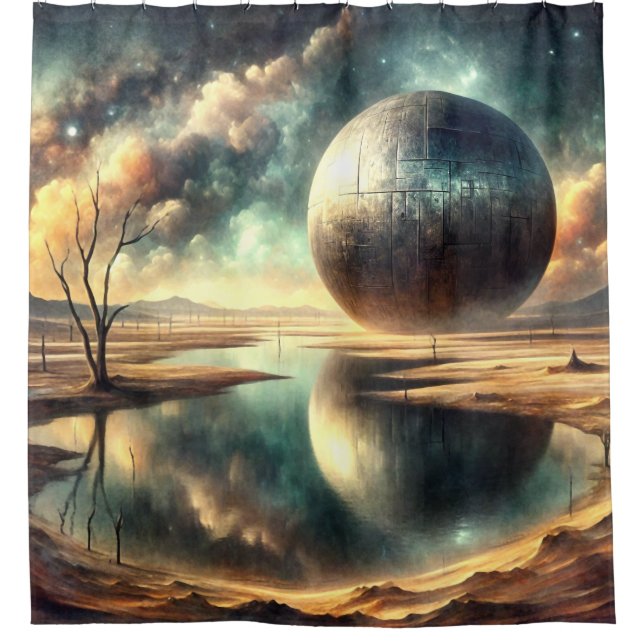 Desert Anomoly Shower Curtain (Front)