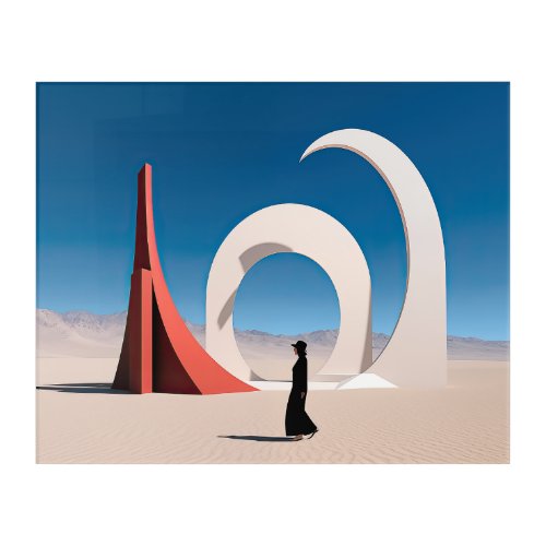Desert Arcana Echoes of Infinity Acrylic Print