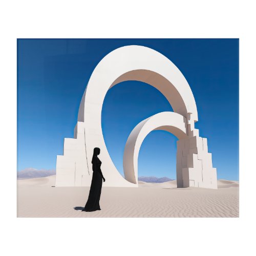 Desert Arcana Monoliths of Memory Acrylic Print