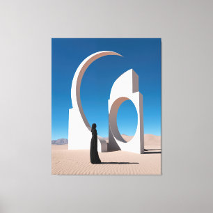 Desert Arcana: Whisper of the Cosmos Canvas Print