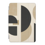 Desert Arches: Composition in Black and Beige iPad Mini Cover