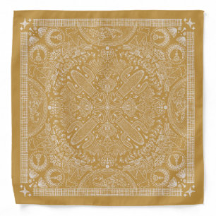 Desert Bandana Boho in yellow 