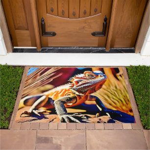 Desert Bearded Dragon Doormat