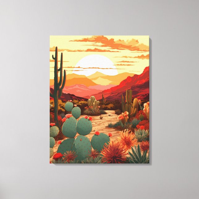 DESERT BEAUTY #1 CANVAS PRINT (Front)