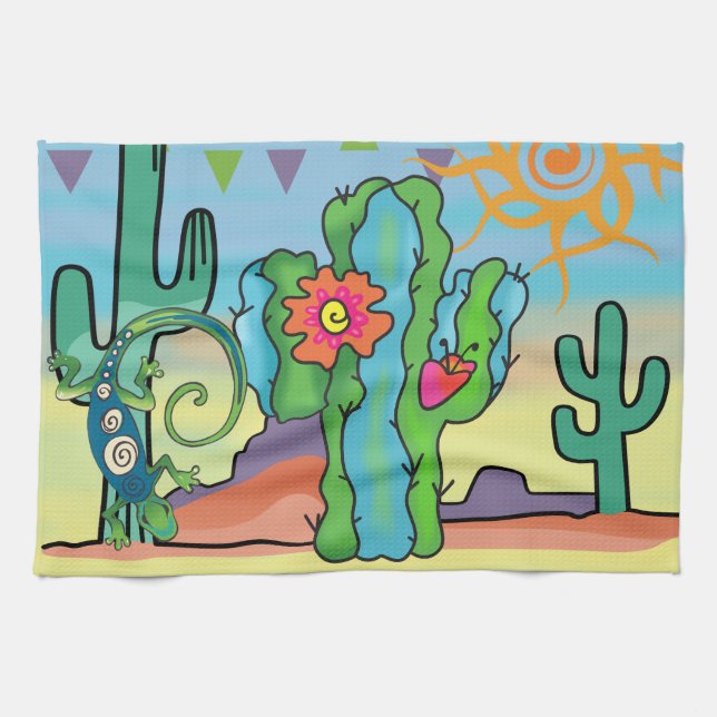 Desert Beauty Kitchen Towel (Horizontal)