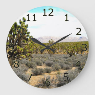 Desert Beauty Large Clock