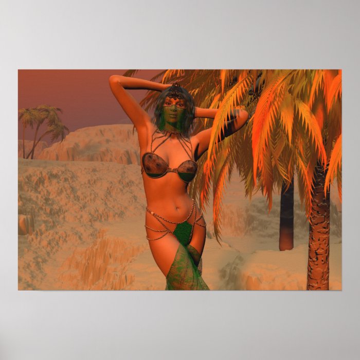 Desert Beauty Poster