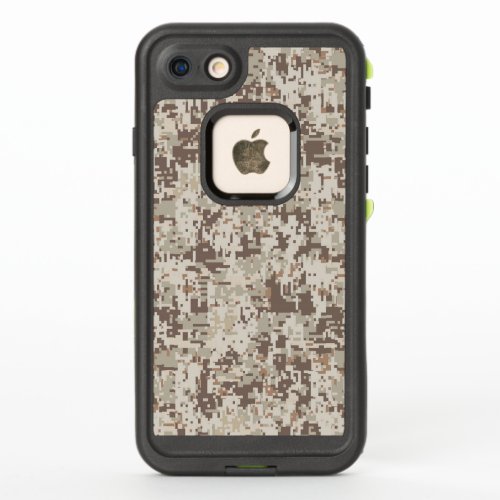 Desert Beige Digital Camouflage Decor on a