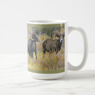 Desert Bighorns Fine Art Mug