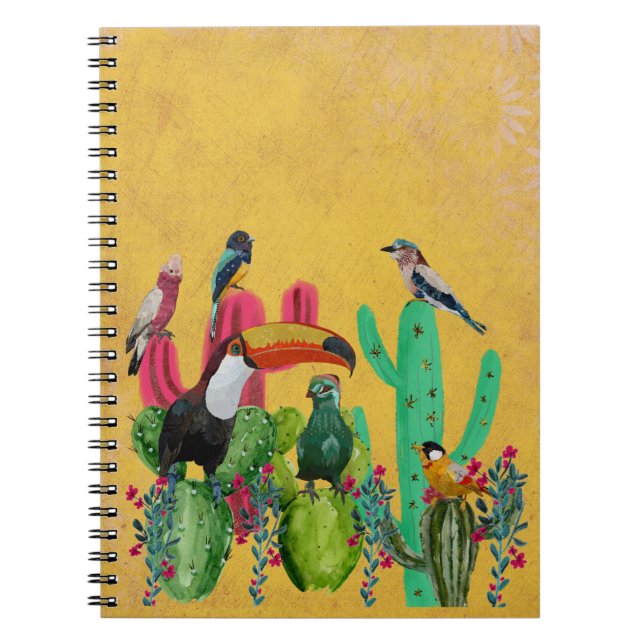 DESERT BIRDS NOTEBOOK (Front)