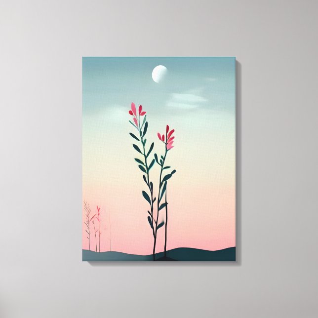 Desert Bloom Canvas Print (Front)