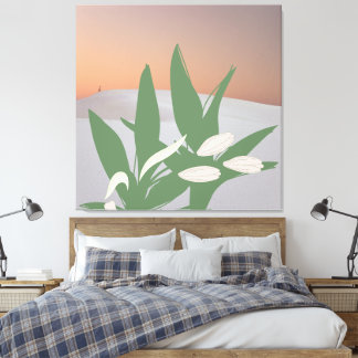 Desert Bloom Canvas Print