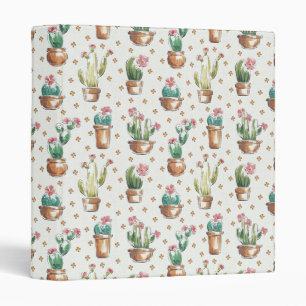 Desert Bloom Step Blossom Pattern Binder