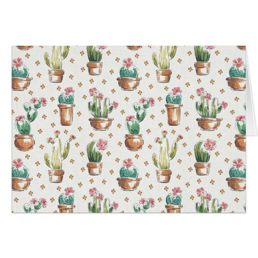 Desert Bloom Step | Blossom Pattern Cards (Front Horizontal)