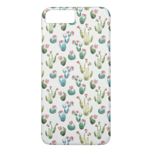 Desert Bloom Step  Pink Pattern iPhone 8 Plus7 Plus Case