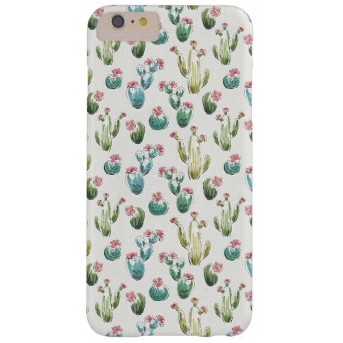 Desert Bloom Step  Pink Pattern Barely There iPhone 6 Plus Case