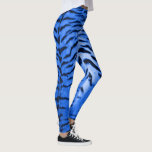 Desert Blue Tiger Skin Print Leggings<br><div class="desc">Desert Blue Tiger Skin Print Leggings by Gerson Ramos.</div>