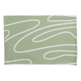Desert Botanical Agave Modern Pillow Case