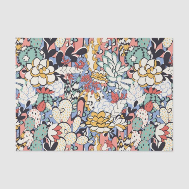 Desert Botanical Tissue Paper (Front)