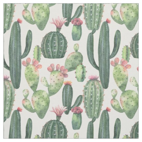 Desert Cacti  Desert Theme Fabric