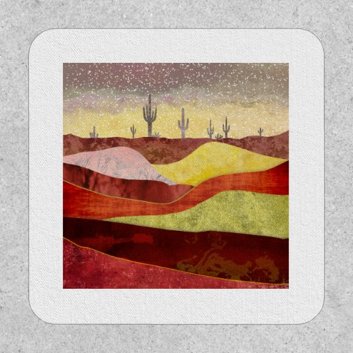 Desert Cacti Landscape Patch