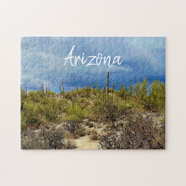 Desert Cactus Arizona Jigsaw Puzzle (Horizontal)