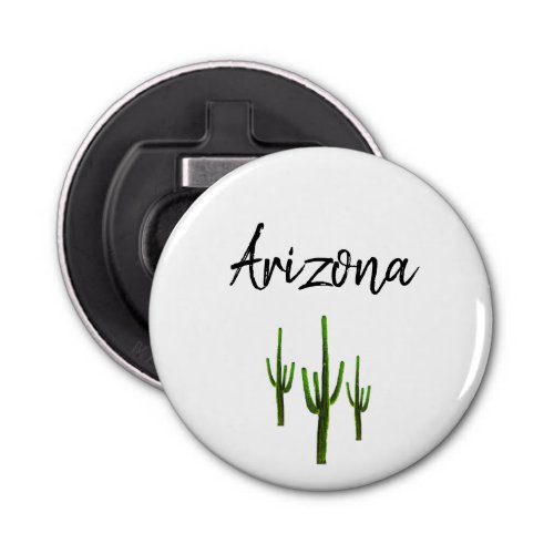 Desert Cactus Arziona   Bottle Opener