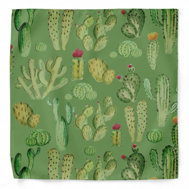 Desert Cactus Bandana (Front)